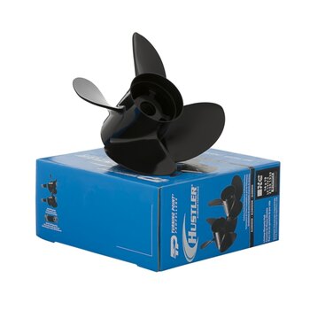 Turning Point Hustler Propeller Fits Honda, Fits Johnson/Evinrude Aluminum 8 12 1/2″