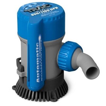 TRAC OUTDOOR Submersible Bilge Pump 2.8 A 600 GPH 3/4″