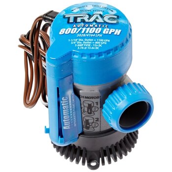 TRAC OUTDOOR Automatic Bilge Pump 2.8 A 600 GPH 3/4″