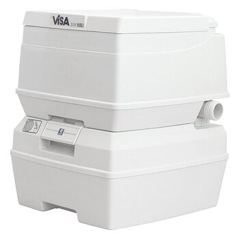 Toilettes marines Dock Edge Visa MSD 18 L / 4,8 gallons