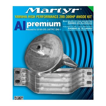 Anodes en aluminium de qualité supérieure MARTYR pour mercure