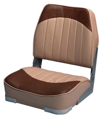 WISE – siège de bateau pliable économique, couleur unie sable