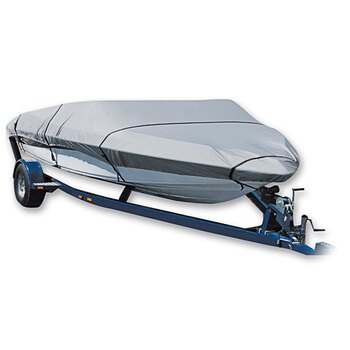 Kimpex ShoreGuard Universal Fit Boat Cover Gray 16.6' x 68″