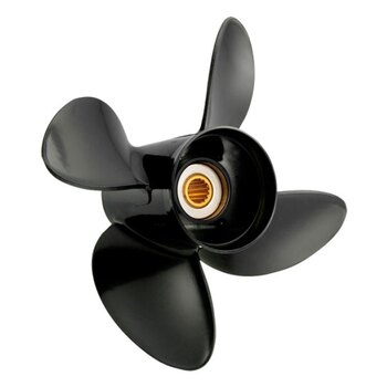 Solas Amita 4 Propeller Fits Mercruiser, Fits Mercury Aluminum 17 14 1/2″ 135~ HP, 115~225 HP 15 17015501 Mercury, 17065501 Honda