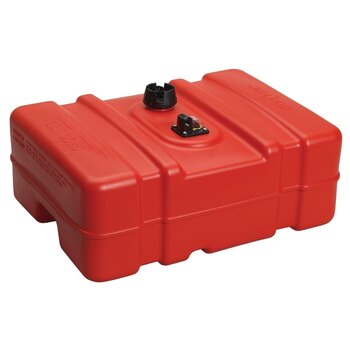 Scepter Low Profile Topside Fuel Tank 23″ 14″ Red 14 1/2″