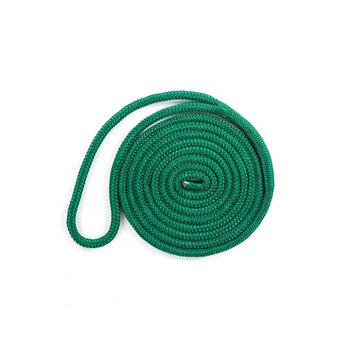 Ligne de quai en polypropylène multifilament Kimpex 10' 3/8 ? Polypropylène Multifilament Vert forêt