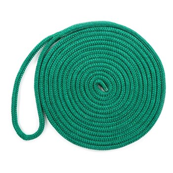 Ligne de quai en polypropylène multifilament Kimpex 30' 1/2 ? Polypropylène Multifilament Vert forêt