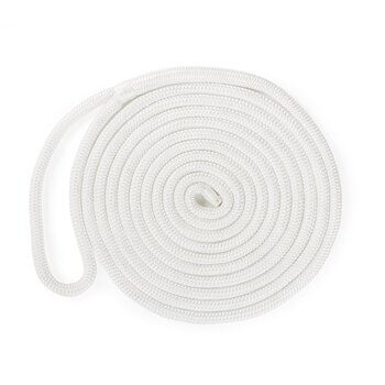 Ligne de quai en polypropylène multifilament Kimpex 20 pi 5/8 ? Polypropylène Multifilament Blanc