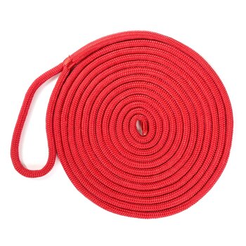 Ligne de quai en polypropylène multifilament Kimpex 25' 1/2 ? Polypropylène Multifilament Rouge