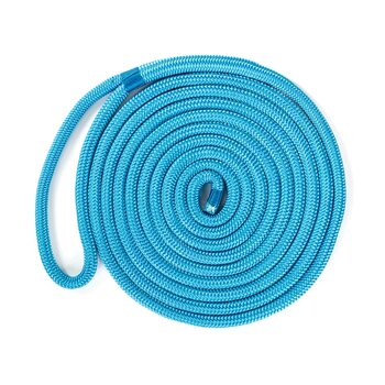 Ligne de quai tressée Kimpex 20 pi 1/2? Nylon Tressé Bleu Marine