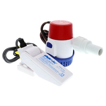 JABSCO RULE 500 GPH Standard Bilge Pump Kit with Float Switch