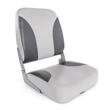 Kimpex Marine Seat 18.5'' Siège rabattable à dossier bas Gris, Bleu 2 Couleurs