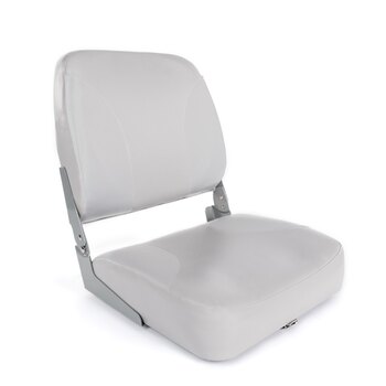 Kimpex Marine Seat 18.5'' Siège rabattable à dossier bas Gris, Bleu 2 Couleurs