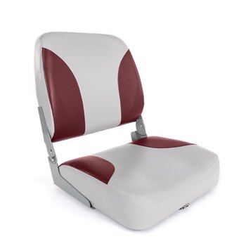 Kimpex Marine Seat 21.5'' High back fold down seat Gray, Red 21.5″