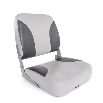 Kimpex Marine Seat 18.5'' Siège rabattable à dossier bas Gris, Rouge 2 Couleurs