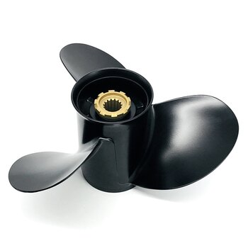 Kimpex Propeller Fits Mercury Aluminum 13 Black 10.375″ 25 60 HP 13