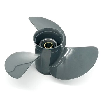 Kimpex Propeller Fits Honda Aluminum 12″ Gray 9 1/4″ 8 20 HP 8