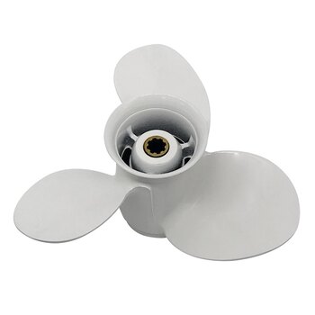 Kimpex Propeller Fits Yamaha Aluminum 19″ White 13″ 50 130 HP 15