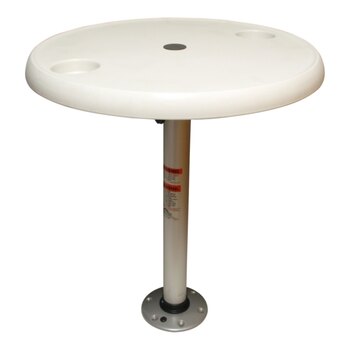 SPRINGFIELD Support de table, rond escamotable, argent