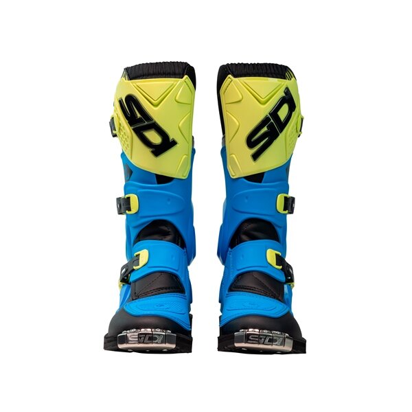 SIDI Flame boots Youth Off Road 38 Light Blue, Lime, Black