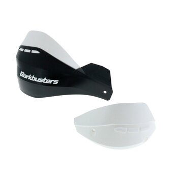 Rideworx Straight Ego Handguard Blanc