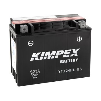 Batterie Kimpex sans entretien AGM haute performance YTX24HL