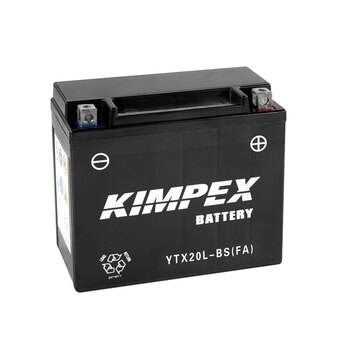 Yuasa Battery Maintenance Free AGM YTX20 BS