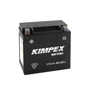 Batterie Kimpex sans entretien AGM haute performance YTX14AHL BS(GEL)