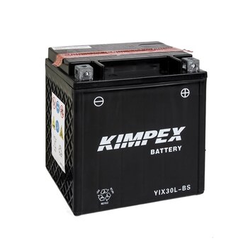 Batterie Yuasa sans entretien AGM haute performance YIX30L BS