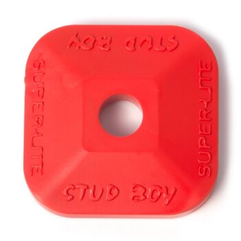 Plaque d'appui double STUD BOY SuperLite Plus rouge