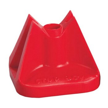 Plaque de support STUD BOY Super Lite Pro Series Rectangulaire Double Rouge 48