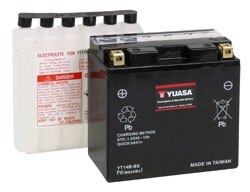 Batterie Yuasa sans entretien AGM haute performance YTX20CH BS