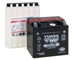 Batterie Yuasa sans entretien AGM haute performance YTX14AH BS