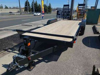 CANADA TRAILERS 7X20 14K EQUIPMENT/CAR HAULER TANDEM AXLE