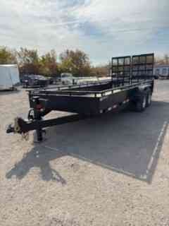 CANADA TRAILERS 8.5X20 STRAIGHT DECK TANDEM AXLE