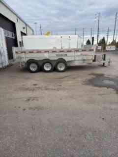 CANADA TRAILERS DUMP 83X16 21KTR TRI AXLE