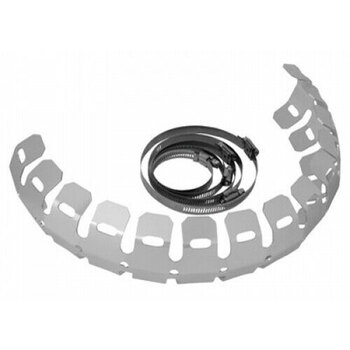 STAINLESS STEEL EXHAUST CLAMP W/HEX HEAD BOLT