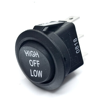 KOSO HEATED CLIP ON W/LO HI SWITCH FOR 12V SOURCE