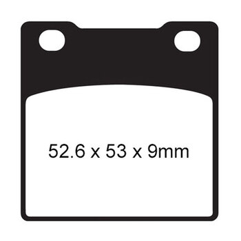 EBC PAD FA24/2FERODO 310 0242(FDB185/R)