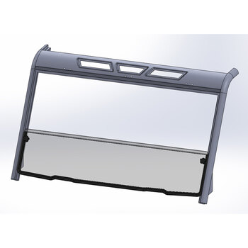 SHORT WINDSHIELD HC YAMAHA YXZ1000R 19 22