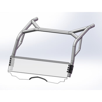 SHORT WINDSHIELD HC CFMOTO ZFORCE 950