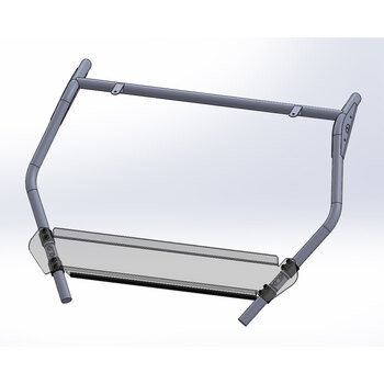 ZFORCE 800/950 G2 SHORT WINDSHIELD (.236GP)