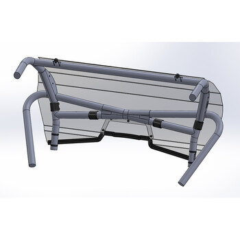 SHORT WINDSHIELD HC CFMOTO ZFORCE 950