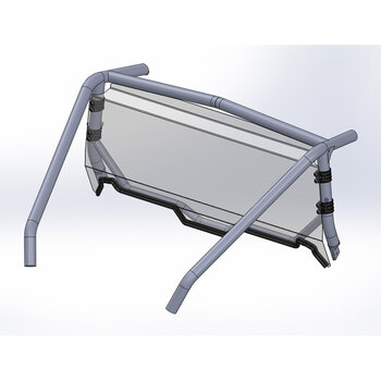 REAR LOWER DOOR PANEL KIT HONDA TALON 4