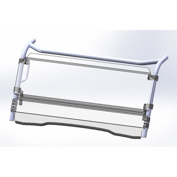 FULL WINDSHIELD KAWASAKI MULE PRO/DIESEL