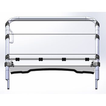 FULL WINDSHIELD KAWASAKI MULE PRO/DIESEL