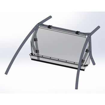 FULL TILT WINDSHIELD HC KAWASAKI TERYX 1000