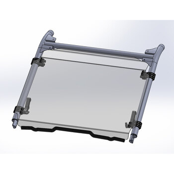 FULL TILT WINDSHIELD HC POLARIS RZR XP TURBO 18 21