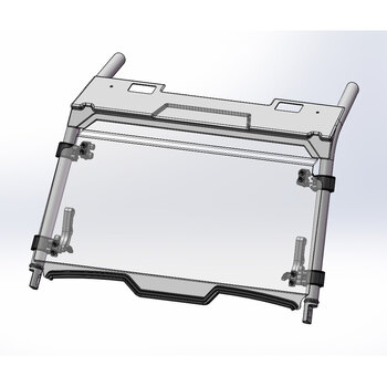 FULL TILT WINDSHIELD HC POLARIS RAN XP 1000 18 22