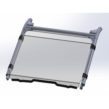 FULL TILT WINDSHIELD HC POLARIS RZR XP TURBO 18 21